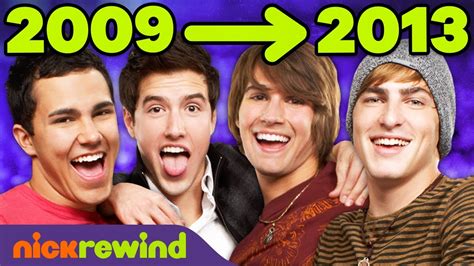 Big Time Rush Through The Years Nickrewind Youtube