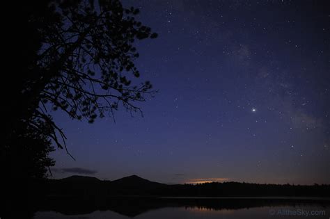 Starry Lake Nightscapes Digital Images Of The Sky