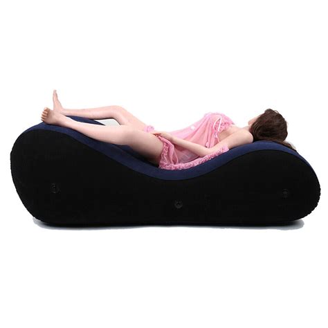 Sex Bed Inflatable Pillow Chair Sofa Adult Furniture Cuffs Cushion For