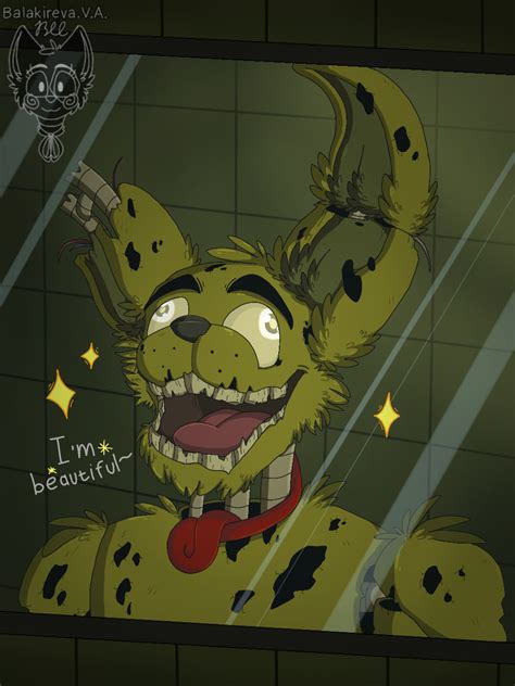 Cute Springtrap By Pinkflam17 On Deviantart