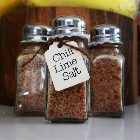 Smoky Chili Lime Salt Recipe Flavored Salts Recipes Lime Salt