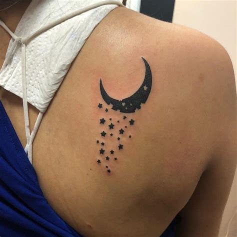 Top 50 Best Moon And Stars Tattoo Ideas 2021 Inspiration Guide