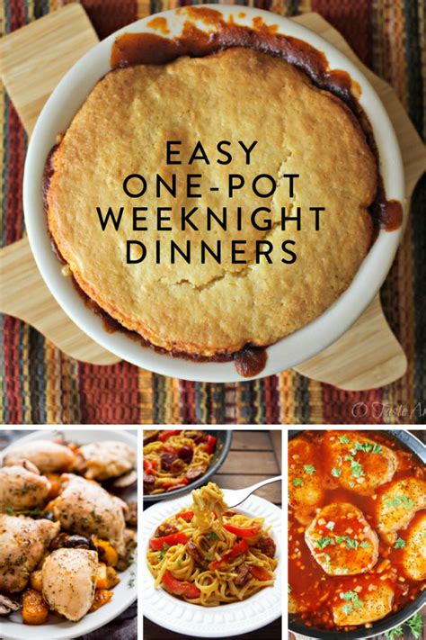 Easy One-Pot Weeknight Dinners • The Inspired Home