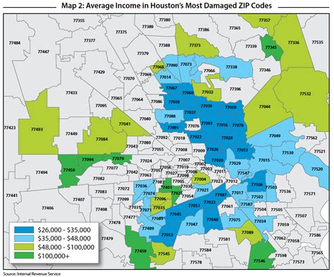 Greater Houston Area Zip Code Map Map Of World