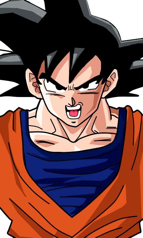 Goku Render Face Goku Rendering Deviantart