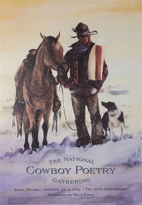 Cowboy Poetry Gathering 2004 William Matthews