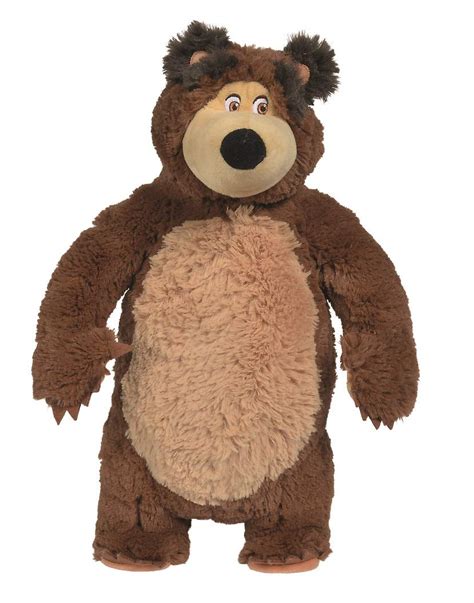 Buy Masha And The Bear Masha Bear Plush Toy 43 Cm Online At Desertcartegypt
