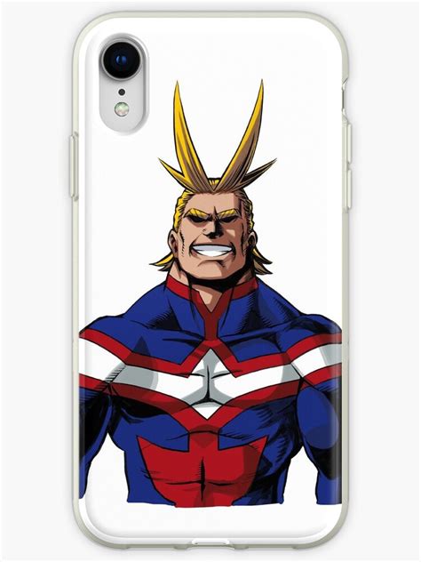 All Might Iphone Case And Cover By Bastosdesign Redbubble