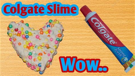 How To Make Slime With Toothpaste Diy Slime Without Glue Or Borax L