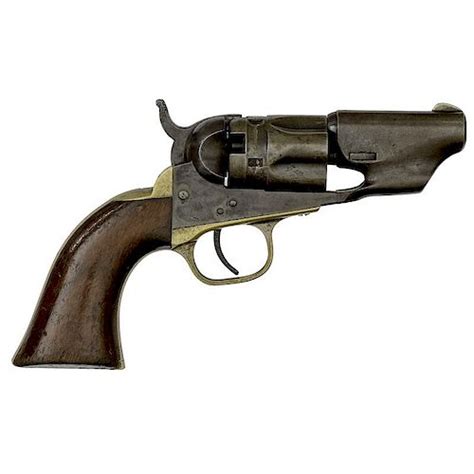 Colt Pocket Model Of Navy Caliber Avenging Angel Revolver Sold At Auction On 3rd May Bidsquare