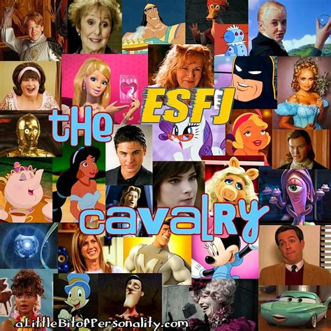 Type Heroes Esfj The Cavalry A Little Bit Of Personality