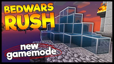 New Bedwars Game Mode Rush Must Play Youtube
