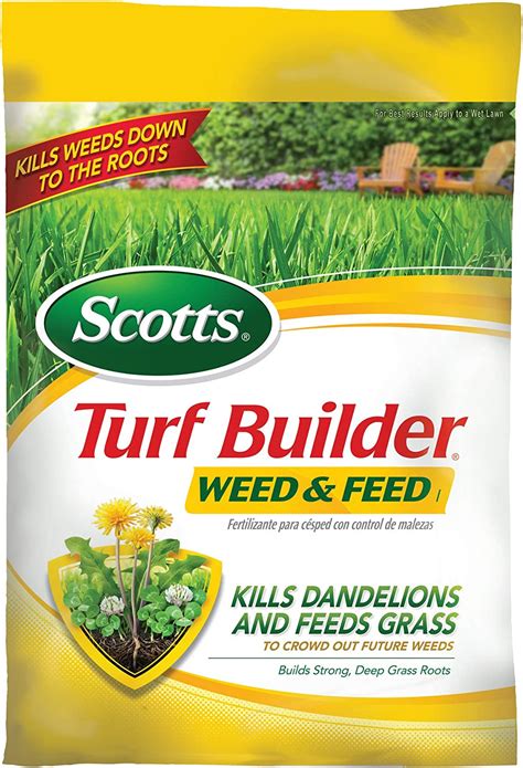 Amazon Com Scotts Turf Builder Lawn Food Weed And Feed Lawn