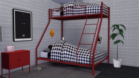 𝕔𝕙𝕒𝕚𝕪𝕦𝕟𝕜𝕚 ︴loft Bed Cc Dump Sims 4 Loft Sims 4 Beds Sims 4 Bedroom