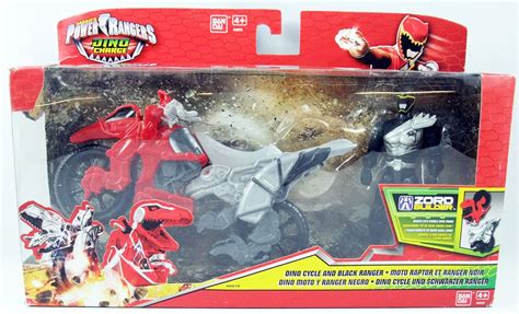 Power Rangers Dino Charge Dino Cycle And Black Ranger