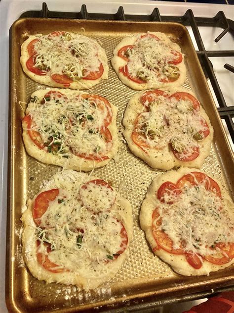 Two Ingredient Dough Homemade Pizzas