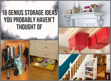 16 Genius Storage Ideas You Probably Havent Thought Of Organizing