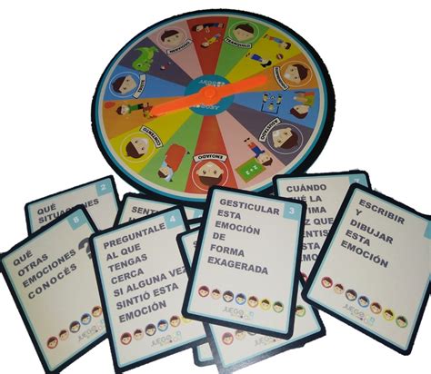 Psicología Infantil Ruleta De Emociones 35off Juegologia2