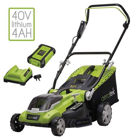 You won't need to worry about stressful pushing, power cord issues, complicated gas engine maintenance and so on. Aerotek Cordless Lawnmower Review 2019