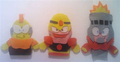 Megaman Finger Puppets Set 4 By Cuddlesnowy On Deviantart