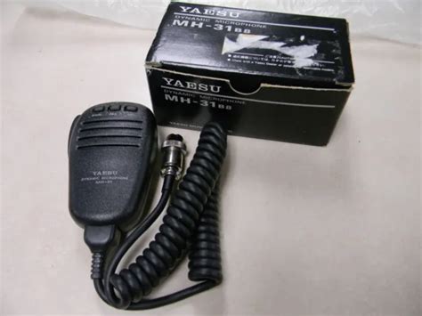 Yaesu Dynamic Dynamic Microphone Mh 31bb With Original Box And Bracket Mh