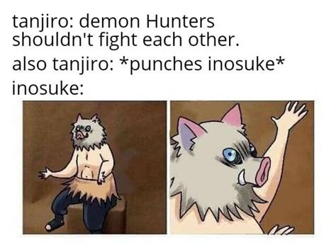 Demon Slayer 10 Inosuke Memes That Are Too Hilarious For Words