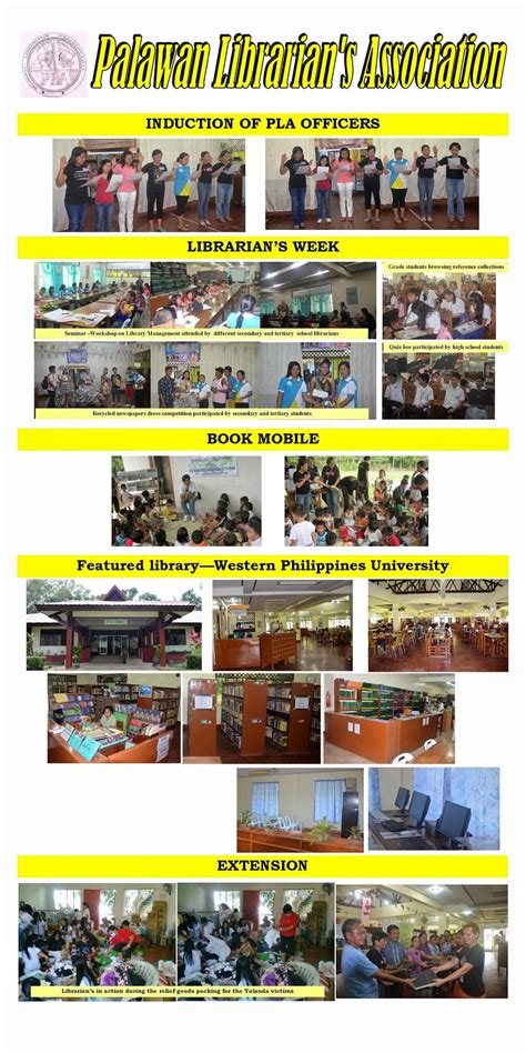 Plai Southern Tagalog Region Librarians Council Poster Report