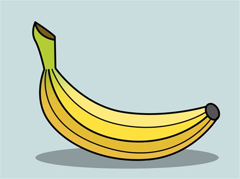 How To Draw A Banana 14 Steps With Pictures Wikihow