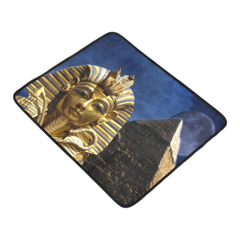 King Tut And Pyramid Beach Mat 78x 60 Id D368511