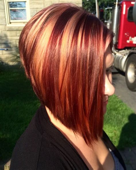 Red Hair With Blonde Highlights Sanyside