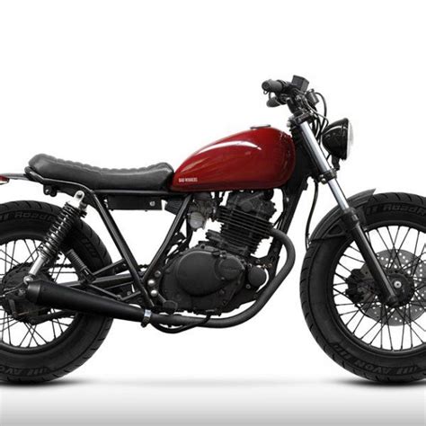 Bad Winners Suzuki Gn 125 Scrambler Trés Chic Motorette Cafe Racer