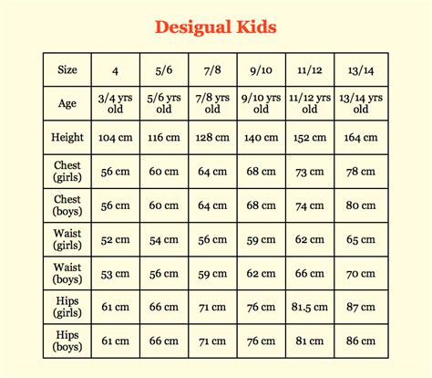 European Childrens Clothing Size Conversion Chart Danielle In Mons