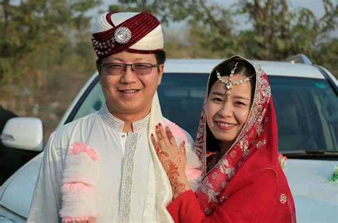 Chinese Couple Weds In Traditional Pakistani Style Peoples Daily Online