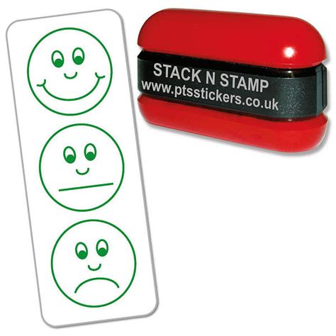Smiley Faces Assessment Green Stack N Stamp Teacher