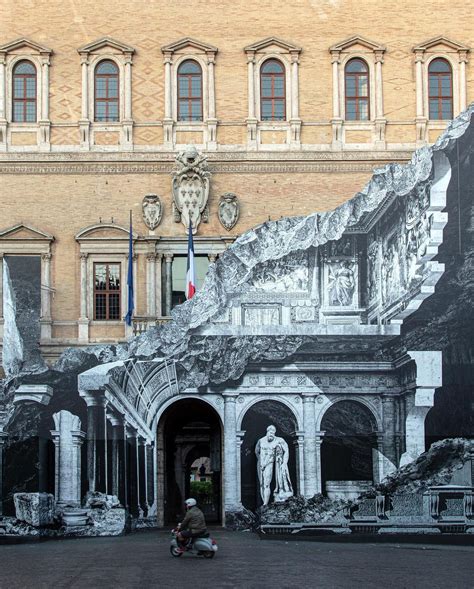 Mural On Palazzo Farnese By JR In Rome Italy STREET ART UTOPIA