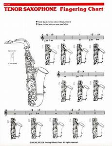 Elementary Chart Tenor Saxophone Sheet Music Sheet Music Plus