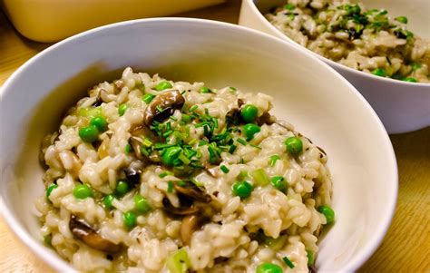 Mushroom Risotto The Cooking Elf