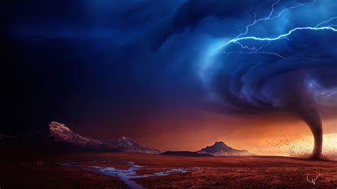 1366x768 Tornado Art Laptop Hd Hd 4k Wallpapersimagesbackgrounds