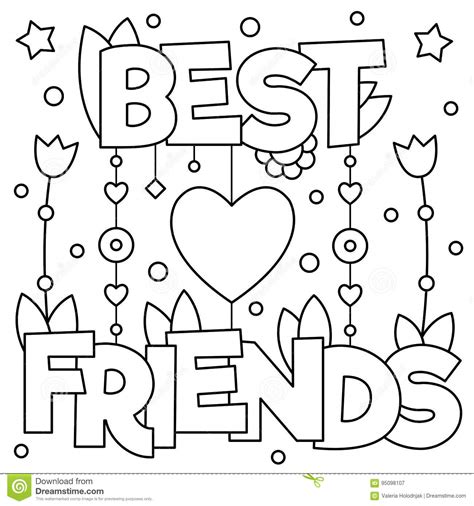 Best friend gift, best friend picture frame, friend gift, best friend birthday gift, bestie gift, gifts for friends, custom girls print, bff thebarnhousechick2 5 out of 5 stars (400) Beste Vrienden Kleurende Pagina Vector Illustratie Vector ...