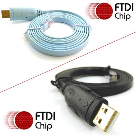 Ftdi Usb Rs232 Rj45 Serial Console Cable For Cisco H3c Hp Arba 9306