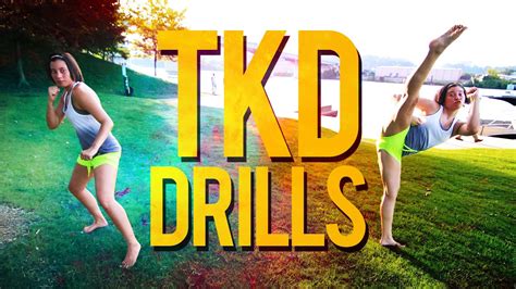 Tkd Drills Footwork And Kicks Youtube