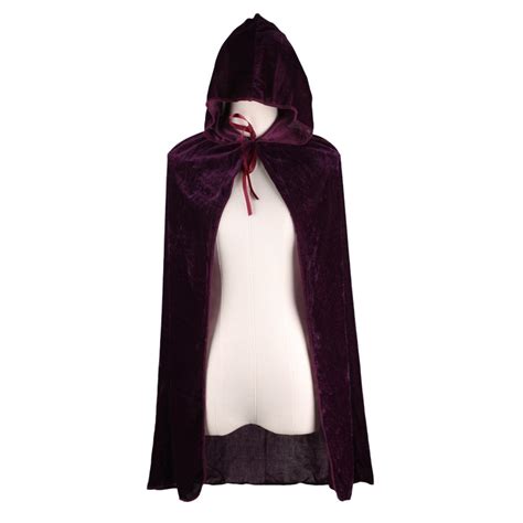 Adult Witch Long Halloween Cloaks Hood And Capes Halloween Costumes For