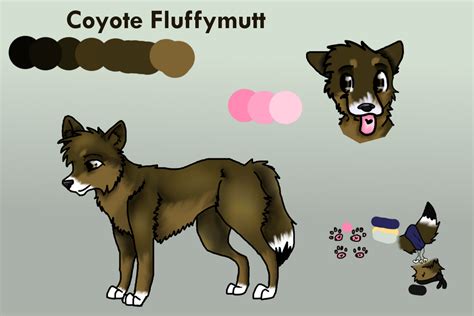 Coyote Ref Sheet 2011 By Fluffymutt On Deviantart