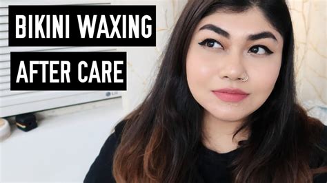 My Bikini Waxing Tips And After Care Products Review Youtube