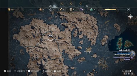 As Es El Mapa De Assassin S Creed Odyssey Eurogamer Es