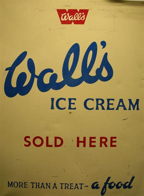 Walls Ice Cream Sign Historylinks Archive