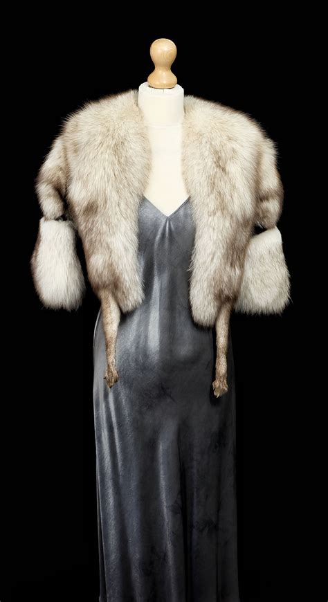 Reserved Vintage White Fox Real Fur Bolero Jacket Coat With Etsy Vintage Fur Cape White