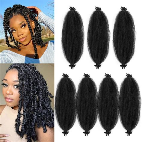 Buy Marley Twist Braiding Hair 16 Inch 7 Packs Pre Stretched Spring