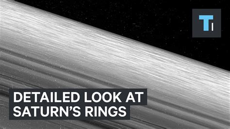 The Most Detailed Images Of Saturns Rings Ever Taken Youtube