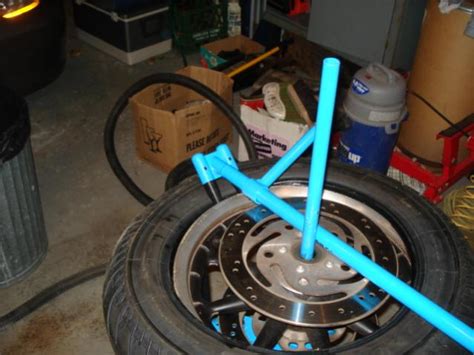 I build this tire changer for myself and it works great. A good brand tire changer for the DIY person - Harley ...